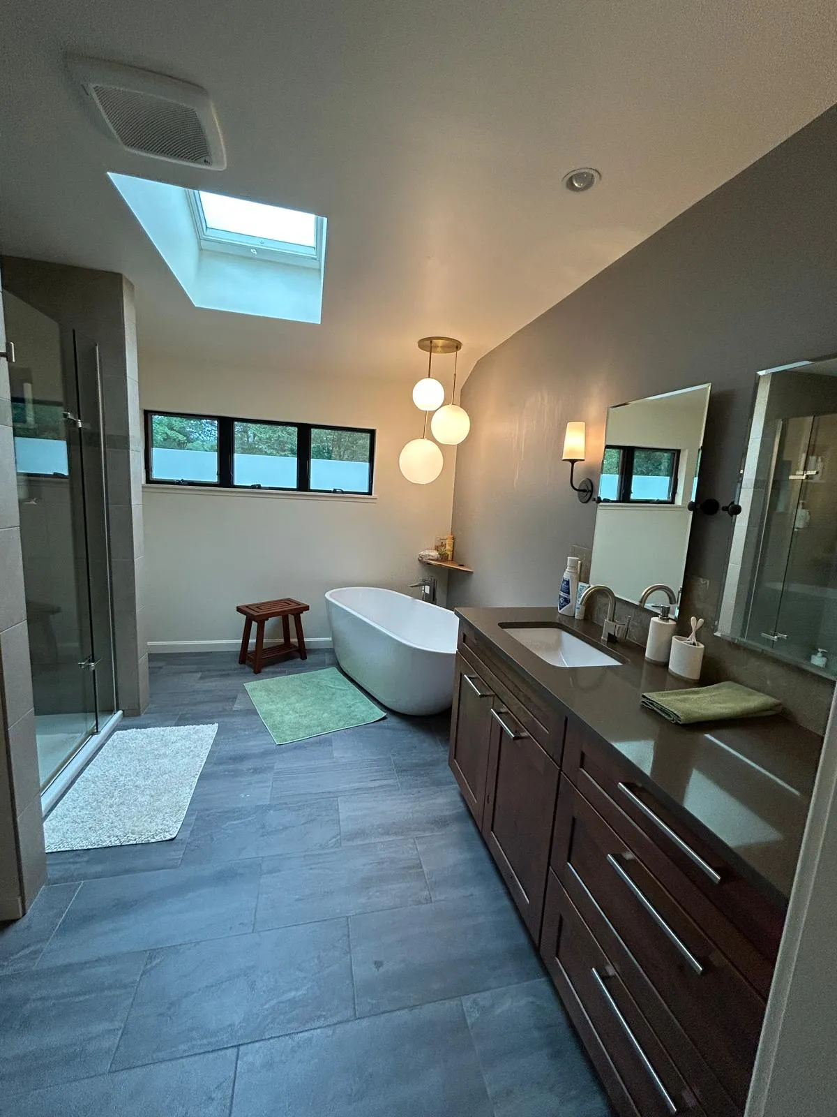 Bathroom after cleaning in New York