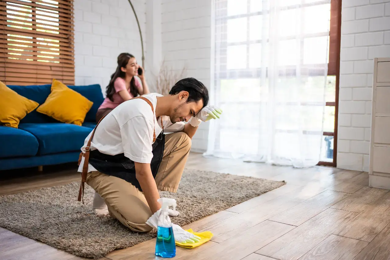 Cleaning service access when nobody is home in New York